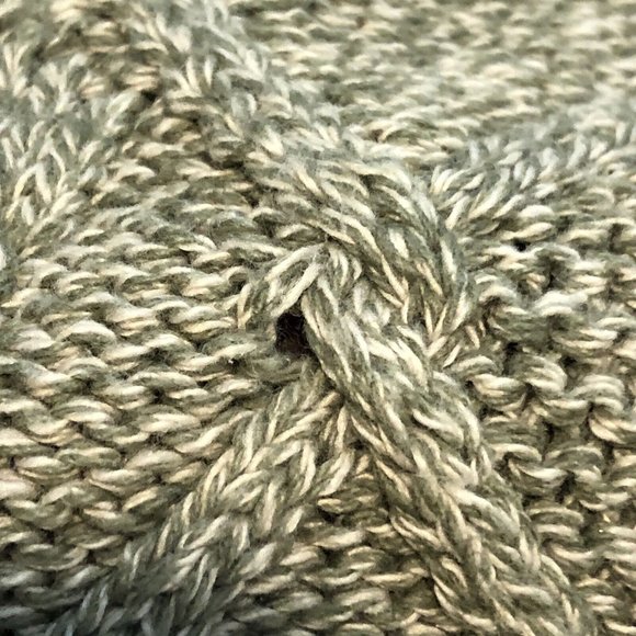 Edward Chapman Ladies Shops Canadian Brand Chunky Green Knit Sweater Women Large - Picture 11 of 16